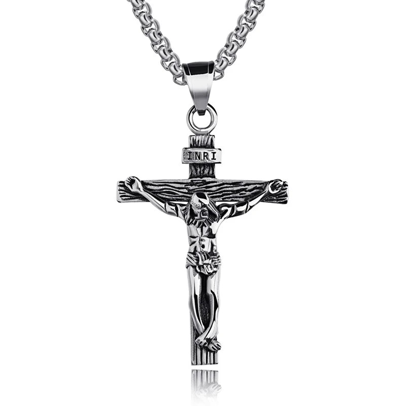 Jesus Christ on a Cross Necklace